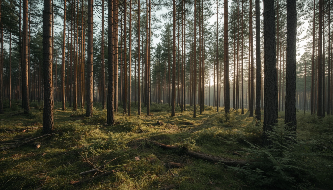 Forest recovery practice in Norwegian woodland